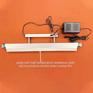 Wallepac Film plastik Manual panas Sealer sabun mandi bom tas mesin penyegel panas pistol udara panas pembungkus menyusut mesin pengepakan - Product Image 2