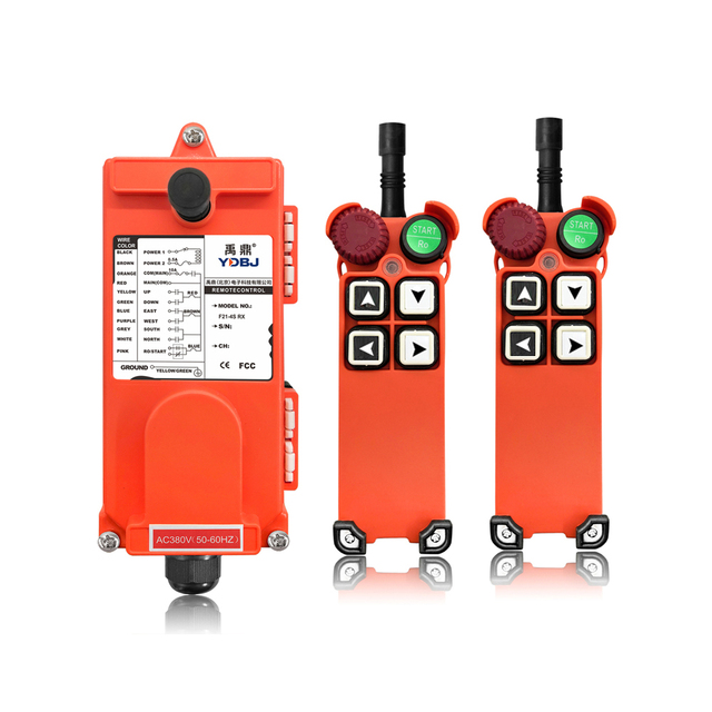 F21-4S Factory Wholesale Strong Transmitting signal Industrial Crane Radio Universal Smart Remote Control for Hoisting Machines