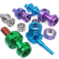 Pièces métalliques en alliage d'aluminium anodisé de précision 5 axes Fabrication personnalisée Service d'usinage CNC Matériel en acier inoxydable