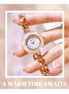 Nieuwste Hete Verkoop Quartz Horloge Voor Vrouwen Hoge Kwaliteit Roestvrij Staal Dameshorloges Beauty Romantisch Cadeau Polshorloge - Product Image 5