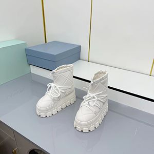 <span class=keywords><strong>Botas</strong></span> de Invierno Fuzzy Moon, Zapatos de Esquí Transpirables con Suela Gruesa, Forro de Borrego, Planas, Peludas, para Clima Frío, Otoño - Product Image 6