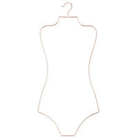 Cintres de maillot de bain en fil métallique en forme de corps, cintre de Bikini pour Lingerie