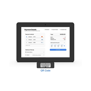 Pantalla Táctil Interactiva Digital de Autoservicio de 10.1 Pulgadas con Código QR Opcional para Señalización Animada en Restaurantes WF1038 - Product Image 1