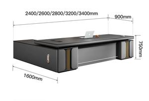 Chất lượng cao bàn điều hành hiện đại sang trọng của tổng thống bàn cho nội thất văn phòng - Product Image 5