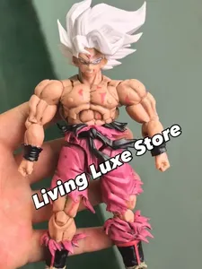 Wy Toy Dragon SHF Figura de Acción Articulada de Goku Super Saiyajin Leyenda 3.0 Edición Semanal Color Revenge Fury, Modelo de Anime - Product Image 6