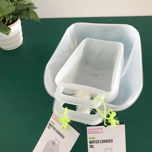 Shenhong — casserole de stockage d'<span class=keywords><strong>eau</strong></span>, pot en plastique transparent de <span class=keywords><strong>20</strong></span> l pour stocker l'huile de cuisson, 1 tonne - Product Image 3