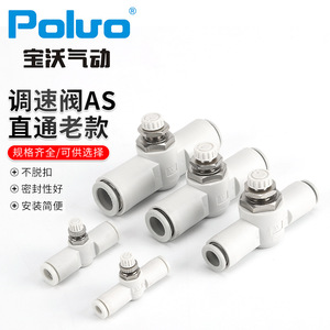 Válvula de Control de Velocidad de Paso Directo para Altas Temperaturas, Válvula de Estrangulamiento Neumática de Tubo de Plástico, Personalizable, Soporte OEM para Gas - Product Image 1