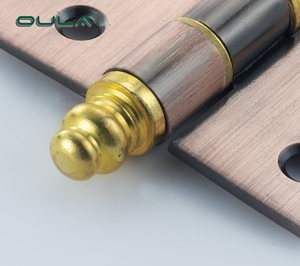 Charnière pivotante de meuble à tête couronnée de 4 pouces, fer de 2.4mm, pour porte, fenêtre et armoire, design moderne, pour usage hôtelier - Product Image 3