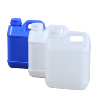 Seau carré en plastique de 2 L, bidon carré personnalisé, baril en HDPE pour le stockage de liquides