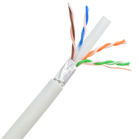 Câble Ethernet LSZH de haute qualité, PVC, intérieur, RJ45, Cat6, FTP, SFTP, câble réseau Ethernet LAN