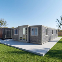 Maison préfabriquée, villa, mini-maison, maison conteneur extensible, structure en acier, conforme aux normes australiennes, 20FT, 40FT, 2, 3, 4, 5 chambres