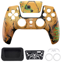 EXtremeRate personnalisé pour coque de contrôleur PS5-Plaque de remplacement imprimée par sublimation