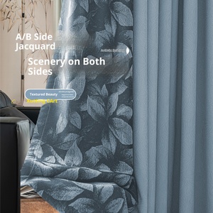 <span class=keywords><strong>2025</strong></span> Mới Jacquard Chenille Rèm Cửa Màn 71% 90% Bóng Phòng Ngủ Ánh Sáng Sang Trọng Hiện Đại Đơn Giản Phòng Khách Rèm - Product Image 4