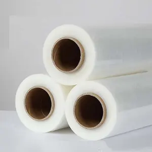 Uv Gestabiliseerd 25um 750Mm * 2000M Kuilfolie 75Cm Voor De Opslag Van Kuilwikkelpapier Van Rekfolie Voor Voer