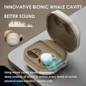 Fone De Ouvido Earbud MY002 Auriculares Estéreo Impermeable Cancelación de ruido <span class=keywords><strong>Invisible</strong></span> Auriculares inalámbricos para dormir Auriculares - Product Image 2