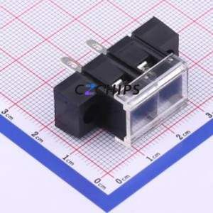 KF38HM-8.25-2P Barrier Terminal Block Through hole Component (THT),P=8.25mm Connector With Cover Plate 8.25mm 1x2P Straight Pin - Product Image 1