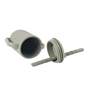Gobelet pour bébé en silicone de qualité alimentaire sans BPA, logo personnalisé, avec poignée, écologique, non toxique, tasse à boire pour enfants - Product Image 3