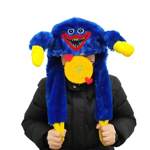 Vente en gros usine – <span class=keywords><strong>Peluche</strong></span> Poppyned Playtime 3 couleurs en coton PP brodée anti-stress pour casquettes Huggyed Wuggyed - Product Image 1