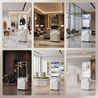 Diffuseur d'arômes publicitaire commercial avec écran LCD HD 1080P, contrôle à distance par application, système double, machine à parfum, fourniture d'usine OEM ODM