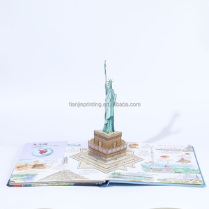 Pop-up giáo dục tùy chỉnh cuốn sách Pop Up tùy chỉnh OEM Hot câu chuyện giáo dục 3D Pop Up sách Popup trẻ em in ấn cuốn sách - Product Image 2