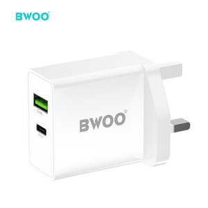 Caricabatterie BWOO 30W PD per Telefono, USB A+USB C PD18W per <span class=keywords><strong>Smartphone</strong></span> - Product Image 2