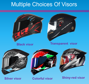 <span class=keywords><strong>Casque</strong></span> de moto/vélo électrique en ABS intégral expédié en usine <span class=keywords><strong>avec</strong></span> visière à fermeture rapide pour toutes les saisons, état neuf - Product Image 5