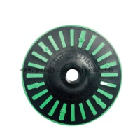 Disques à lamelles ronds en oxyde d'aluminium calciné haute dureté EnYing 115 mm, garantie 3 ans, support OEM personnalisé, disque abrasif