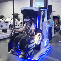 Simulador de Vuelo VR 9D con Cabina Giratoria de 720 Grados, Simulador de Vuelo VR de 360 Grados, Películas VR 9D, Simulador de 360 Grados en Venta