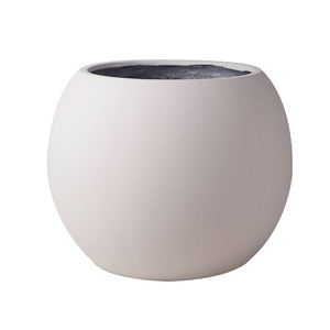 Pot en argile de magnésium, vase sphérique innovant pour les magasins de décoration intérieure de luxe, grand centre de présentation <span class=keywords><strong>botanique</strong></span> - Product Image 5