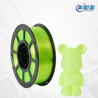 Filament PETG transparent 1,75 mm, matériau d'impression 3D translucide à haute clarté, finition de type verre