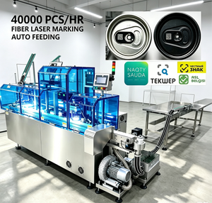 Machine de marquage et d'inspection laser à fibre optique en ligne pour l'ouverture facile des emballages, avec contrôle visuel de la qualité et traçabilité complète des lots - Product Image 1