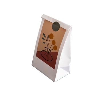 Ustom-bolsas de regalo personalizadas y papel tisú a prueba de agua, bolsa de basura de papel encerado sos - Product Image 5