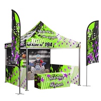 Vente directe d'usine, tente publicitaire pliable imperméable, gazebo, chapiteau pop-up, tente d'événement, publicité