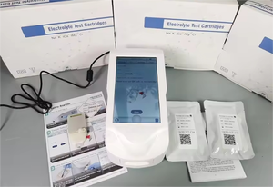 Analyseur d'électrolytes secs de laboratoire 5 en 1 Analyseur d'électrolytes de gaz sanguin électrochimique à main Carte de test - Product Image 4
