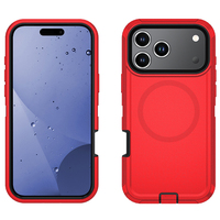 Coque de protection antichoc en TPU et PC Meracly pour iPhone 18, 17 Air, 16 Plus, 15 Pro Max avec clip ceinture – MOQ 500