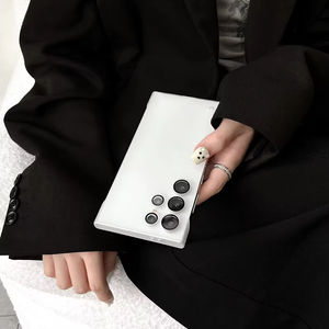 INS Luxe Transparent Sans Cadre Lentille Film Mince Antichoc Dur PC <span class=keywords><strong>Coque</strong></span> Arrière Protection Téléphone Cas pour Samsung <span class=keywords><strong>Galaxy</strong></span> S25 Ultra - Product Image 5