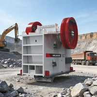 Concasseur à mâchoires haute efficacité pour l'exploitation minière 250 T/h, concasseur de roche 600x900, concasseur de gravier et de pierres, concasseur à mâchoires à vendre