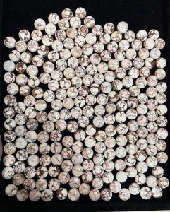 Cabujón de magnesita de caballo salvaje redondo calibrado, piedras preciosas sueltas para hacer joyas, anillos personalizados, pendientes, colgantes - Product Image 2