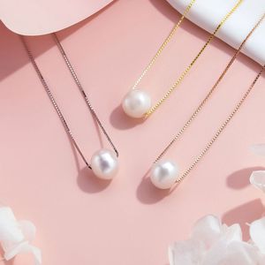 High-End S925 Silver Freshwater <strong>Pearl</strong> <strong>Necklace</strong> Trendy Princess Cut French Vintage Choker Geometric Oval Fine <strong>Pendant</strong> <strong>Necklaces</strong> - Product Image 6