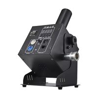 Máquina de Humo de Columna LED de 12*3W, Alcance de 6M, 100W de Baja Potencia, DMX, Equipo de Humo de Color para Escenario