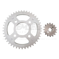 Nouveau Kit de Transmission de moto TITAN 150 TITAN160 en acier chaîne de pignon complète et accessoires de couronne pour motos brésiliennes