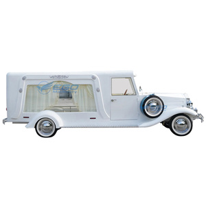 Premium Hearse Funeral Vehicles Supplier Funeral Chariot Electric Horseless Cart Classic Funeral <b>coach</b> for Sale - Product Image 5