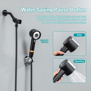 Portable Multifunctional High-Pressure Filter <b>Shower</b> Head with Triple Spray Easy Installation Handheld Bathroom <b>Shower</b> Head - Product Image 5