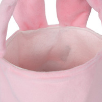 Panier de Pâques en toile T-Joy 2026 avec décoration oreilles de lapin, fait main et personnalisé, idéal pour un cadeau