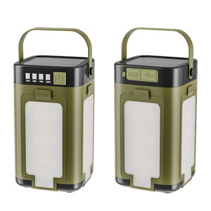 Lampe de <span class=keywords><strong>camping</strong></span> LED multifonctionnelle d'extérieur avec chargeur solaire et chargeur de téléphone - Product Image 1