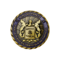 Pièces de monnaie vierges en zinc de qualité supérieure, personnalisables avec logo, nouveau type, pour cadeaux d'affaires, Pièces de monnaie de défi en forme d'ours, les plus vendues