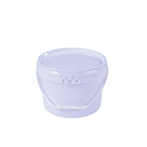 Mejor Precio, Cubeta de Pintura Redonda de Plástico Blanca de 1L, Ecológica, Alta Calidad, Envío Global - Product Image 1
