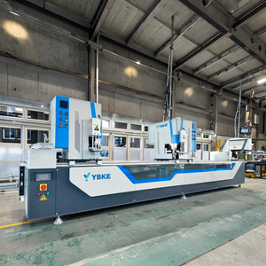 Machine à souder à deux positions pour profilés UPVC YBKE 5600x2080x1700mm avec commande PLC pour la fabrication de fenêtres et de portes - Product Image 2