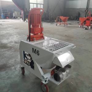 Otomatik elektrikli 220v 380v çimento sıva harç macun püskürtme makinesi dahil pompa motoru için beton duvar sıva - Product Image 2