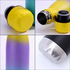 Yongkang — bouteille isotherme 750 ml en acier inoxydable, contenant isolé, couleur chair, thermos - Product Image 3